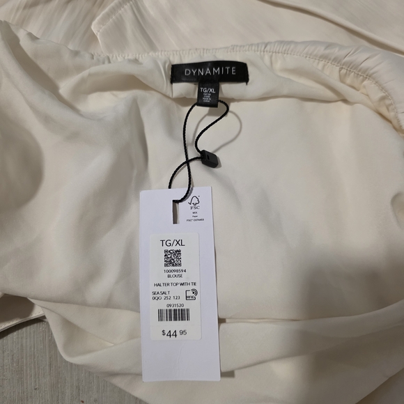 Dynamite Cream Halter Top - Picture 3 of 3